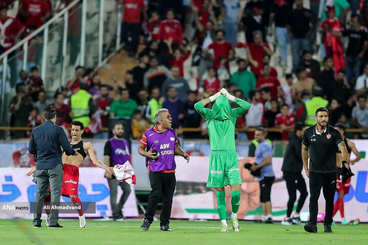 موش و گربه بازی علیرضا بیرانوند با پرسپولیس