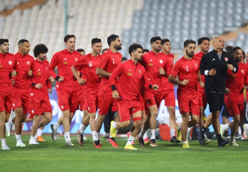 آخرین تمرین پرسپولیس پیش از بازی الدحیل / مصدومیت اسماعیلی‌فر و کنایه بیرانوند