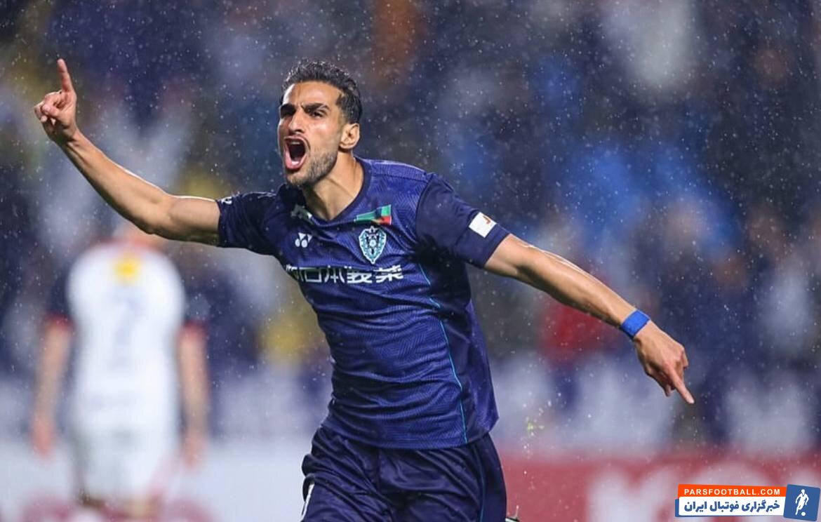 آمار جذاب لژیونر پرسپولیسی در ژاپن