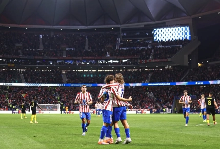 اتلتیکو مادرید ۳-۱ یونیون سن‌ژیلواز؛ بازگشت شاگردان سیمئونه به جمع مدعیان