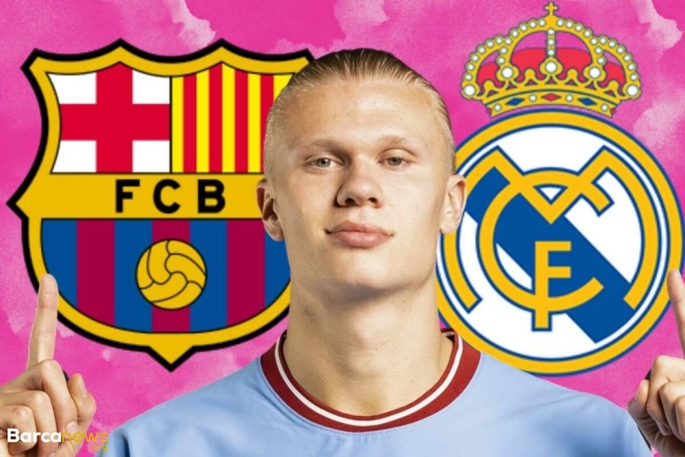 ارلینگ هالند از بین بارسلونا و رئال مادرید انتخاب کرد!