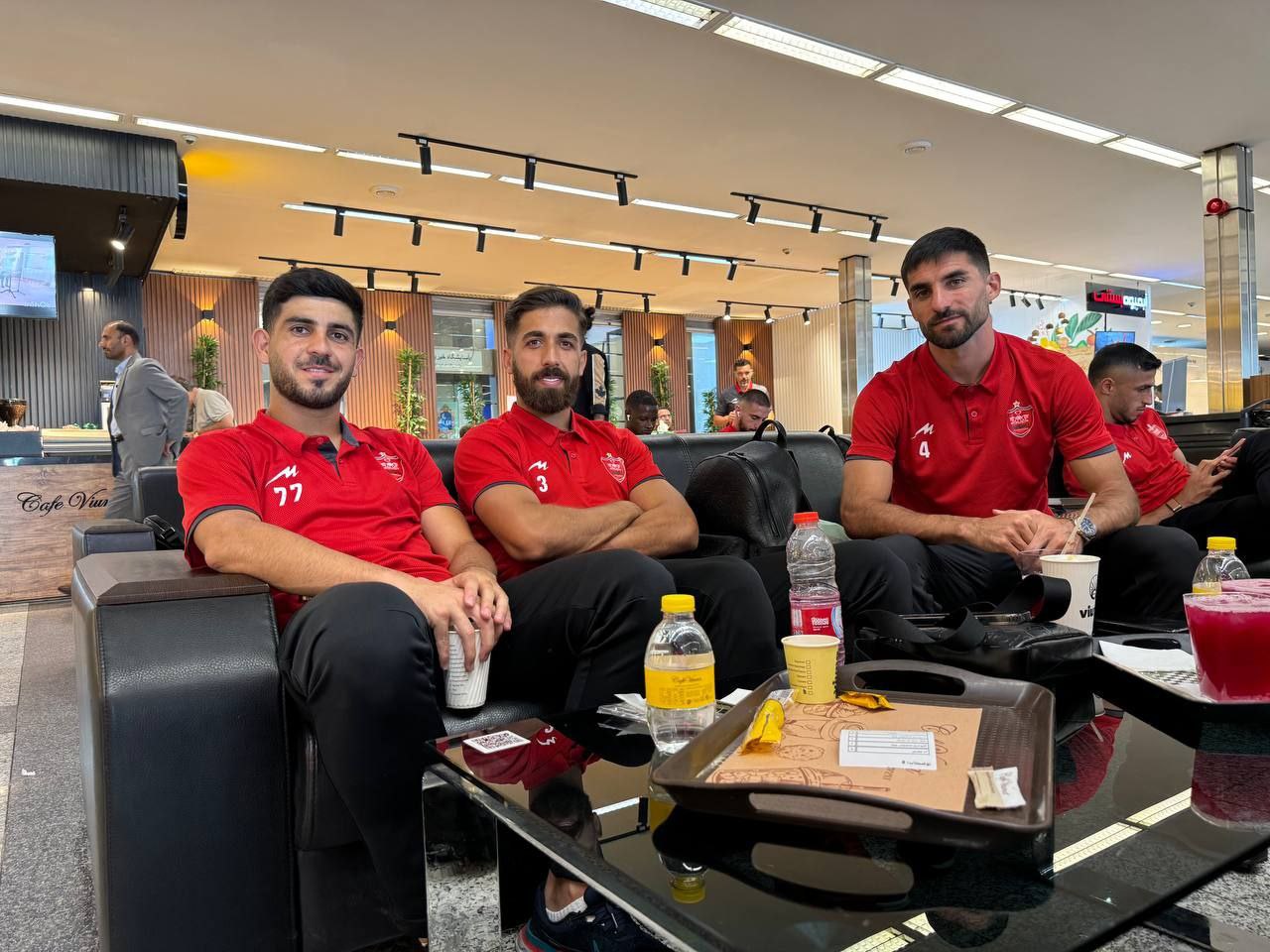 استقرار کاروان پرسپولیس در اراک