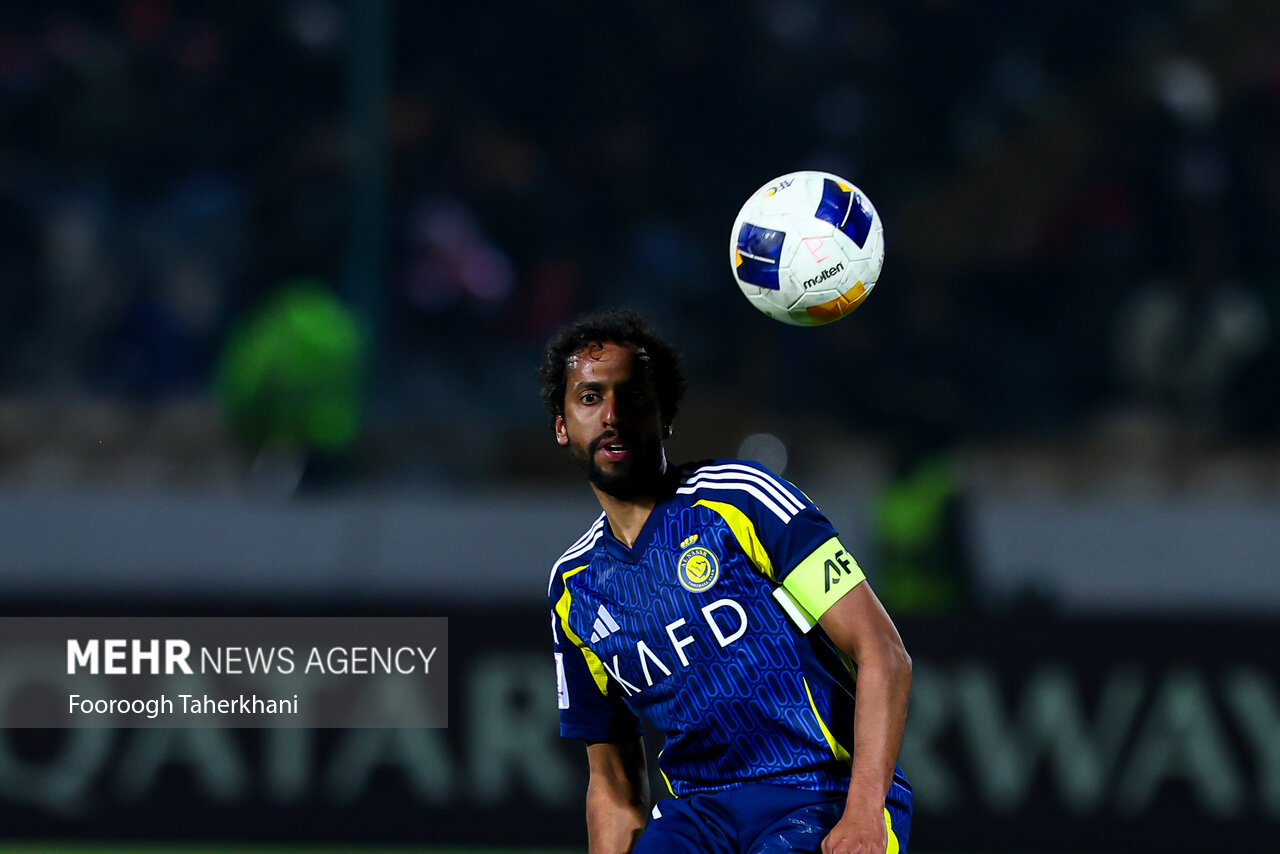 النصر با تیم دوم مقابل استقلال ایران