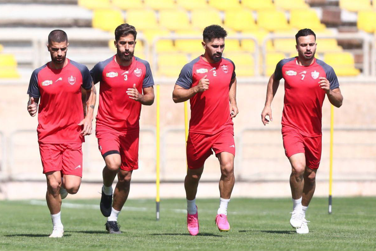 بازگشت عالیشاه به تمرینات پرسپولیس