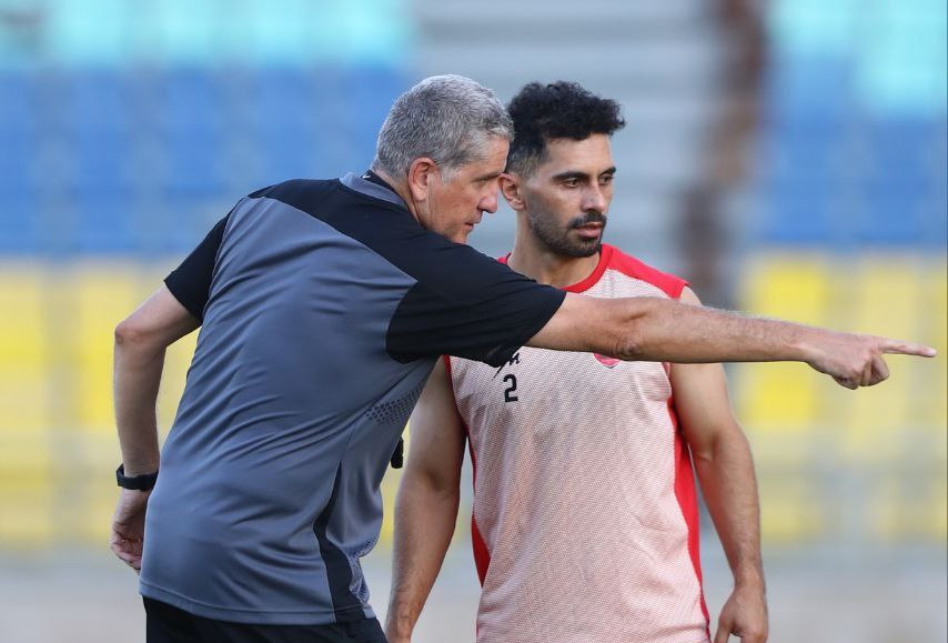 بازگشت عالیشاه به تمرینات گروهی پرسپولیس