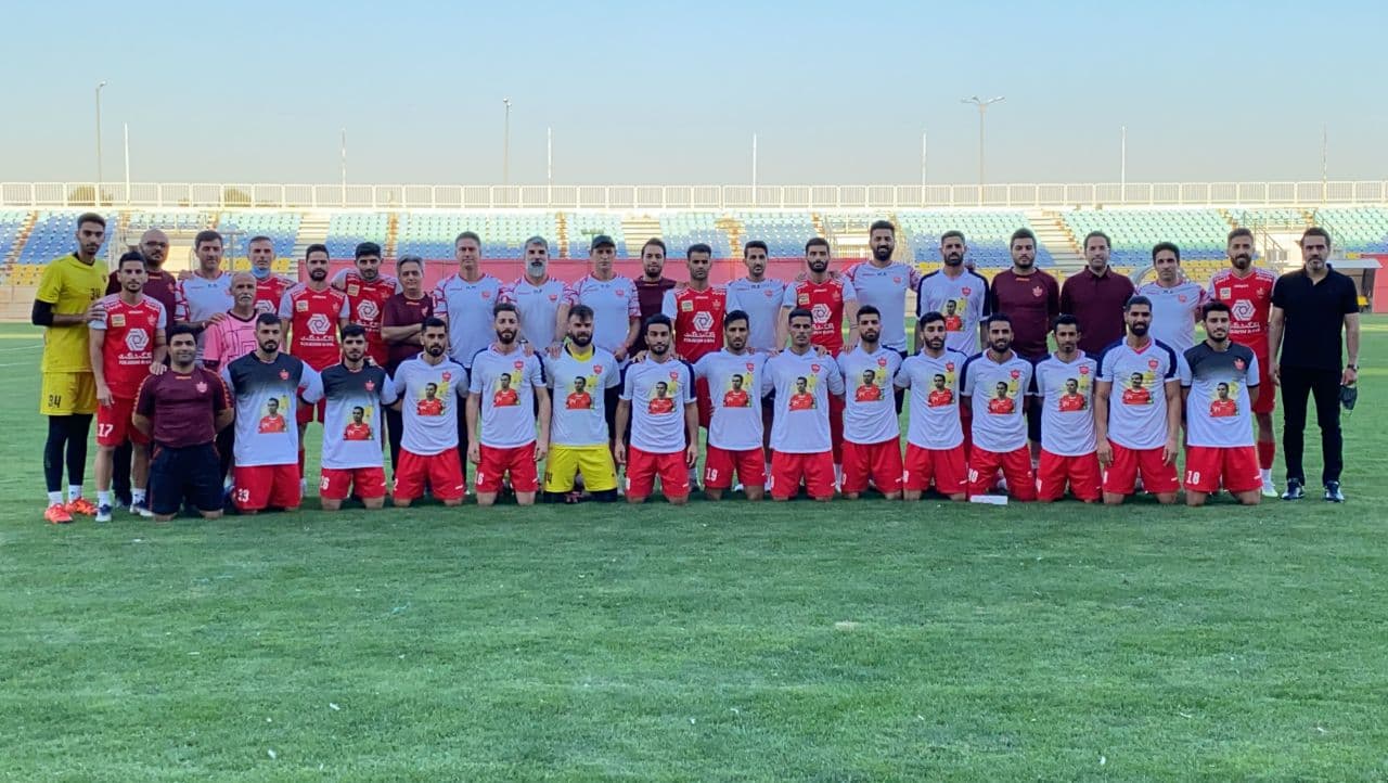 بازی دوستانه پرسپولیسی ها با یاد هادی نوروزی +عکس