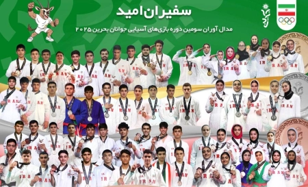 بازیهای آسیایی جوانان | کاروان «سفیران امید» در جایگاه چهارم بازیهای آسیایی جوانان | کاروان «سفیران امید» در جایگاه چهارم