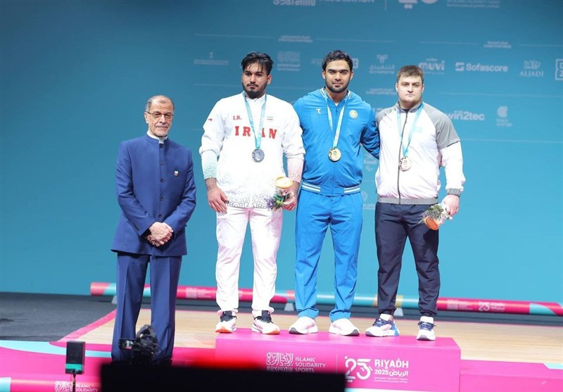 بازی‌های کشورهای اسلامی| توزیع مدال وزنه‌برداری توسط خسروی‌وفا