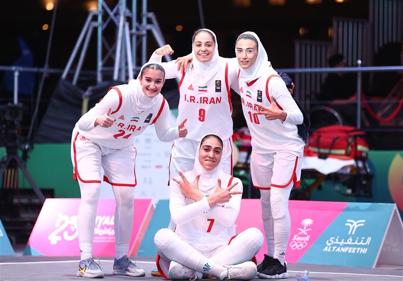 بازی‌های کشورهای اسلامی| صعود بانوان ملی‌پوشان بسکتبال سه نفره با صدرنشینی