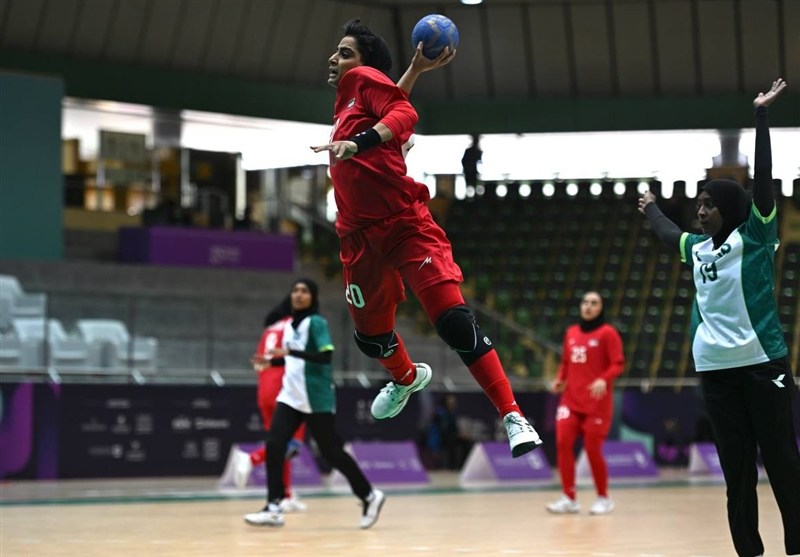 بازی‌های کشورهای اسلامی | پیروزی تیم ملی هندبال بانوان برابر مالدیو