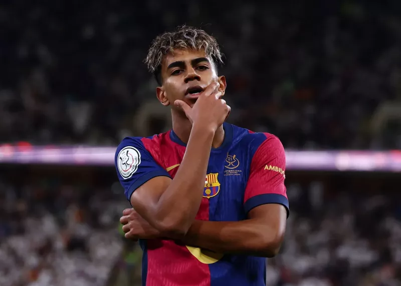 بازیگر مطرح هالیوودی حامی لامین یامال + عکس