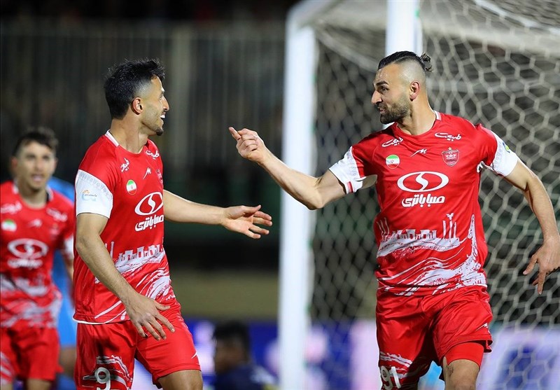 برتری پرسپولیس مقابل چادرملو در ۴۵ دقیقه نخست