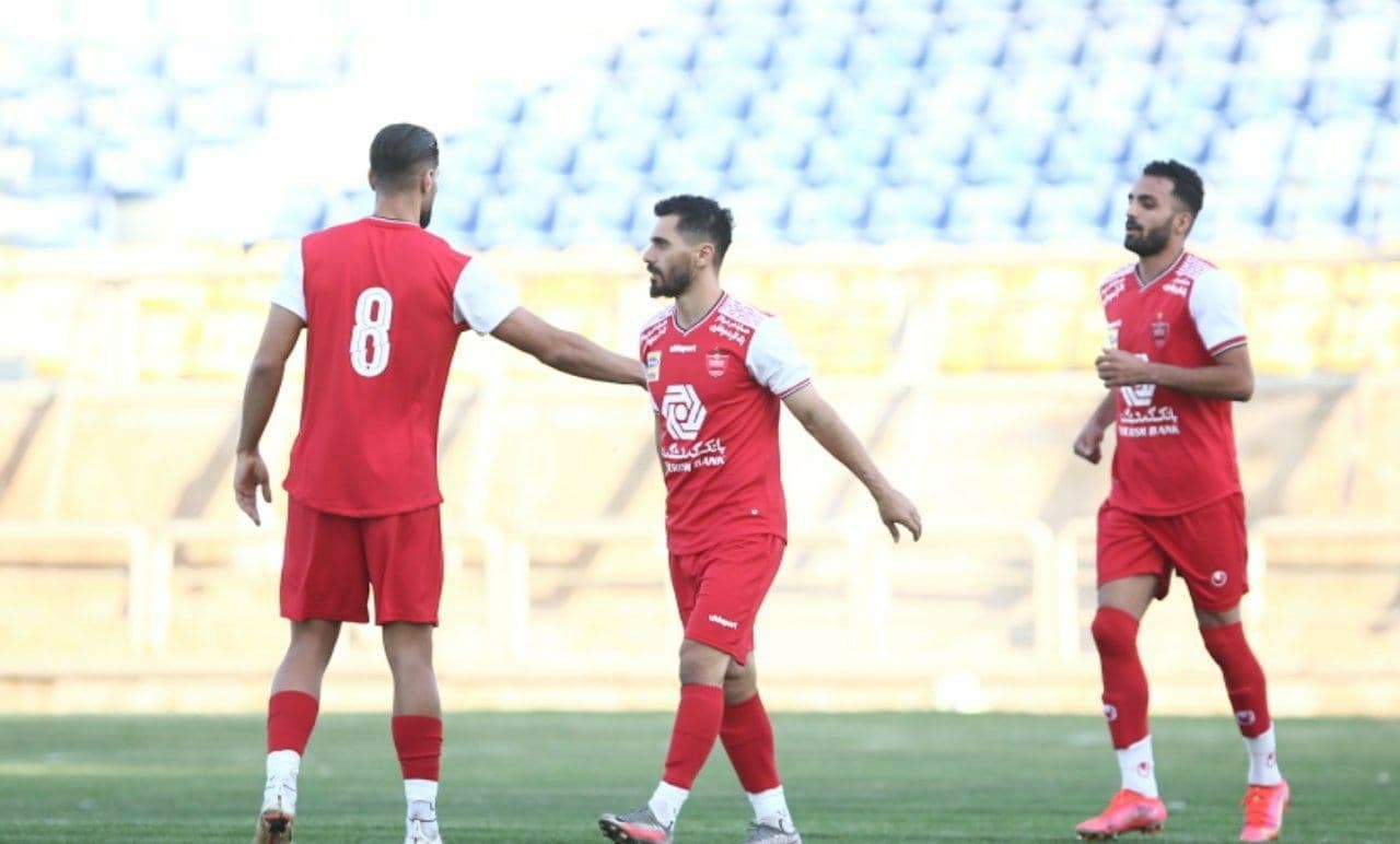 برتری پرگل پرسپولیس در بازی دوستانه / گلزنی اسدی و عالیشاه +تصاویر
