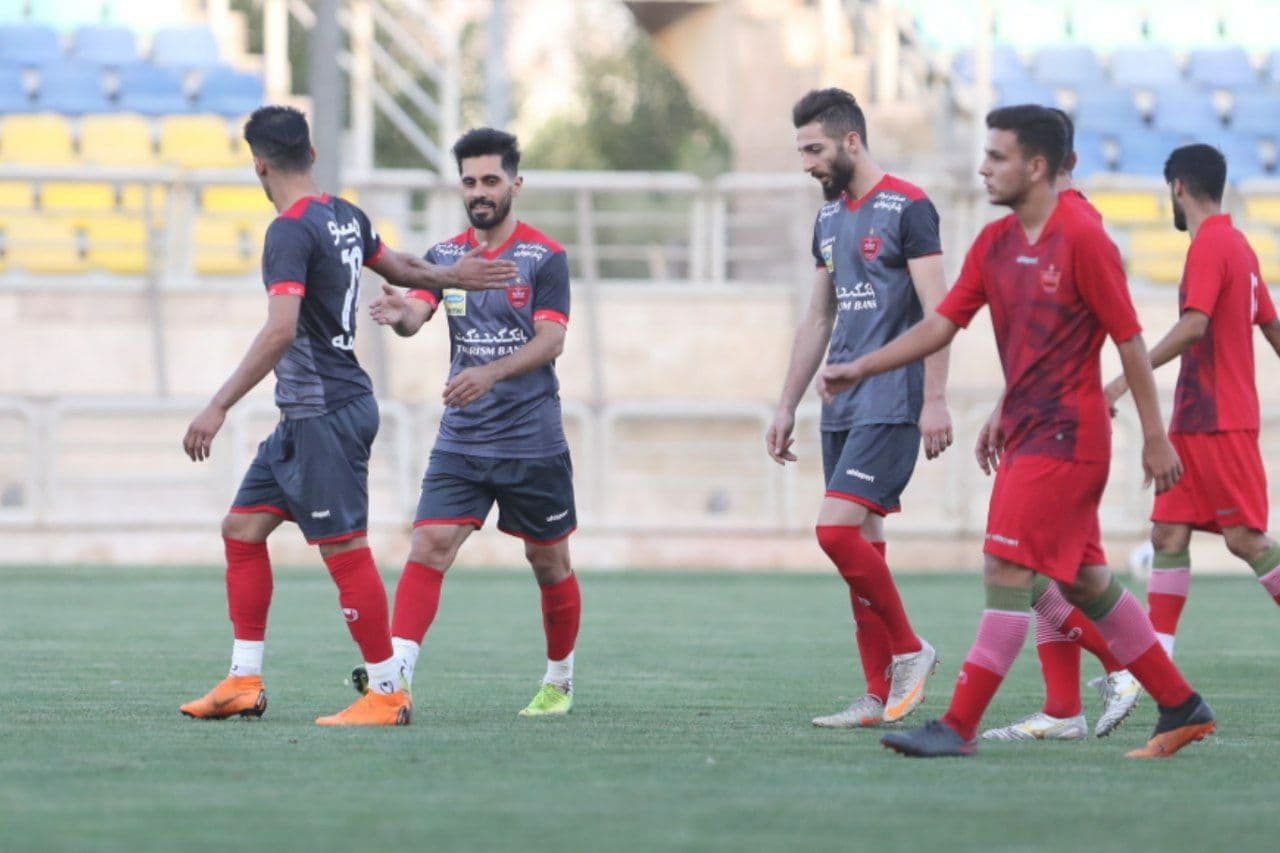 برتری پرگل پرسپولیس مقابل تیم امید در بازی دوستانه +تصاویر