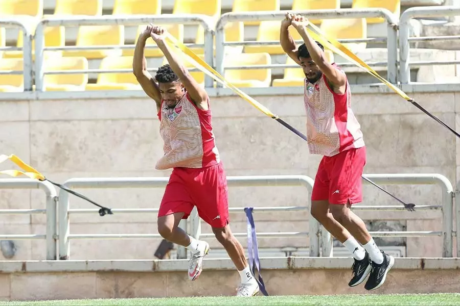 برگزاری تمرین جمعه پرسپولیس با حضور العملود