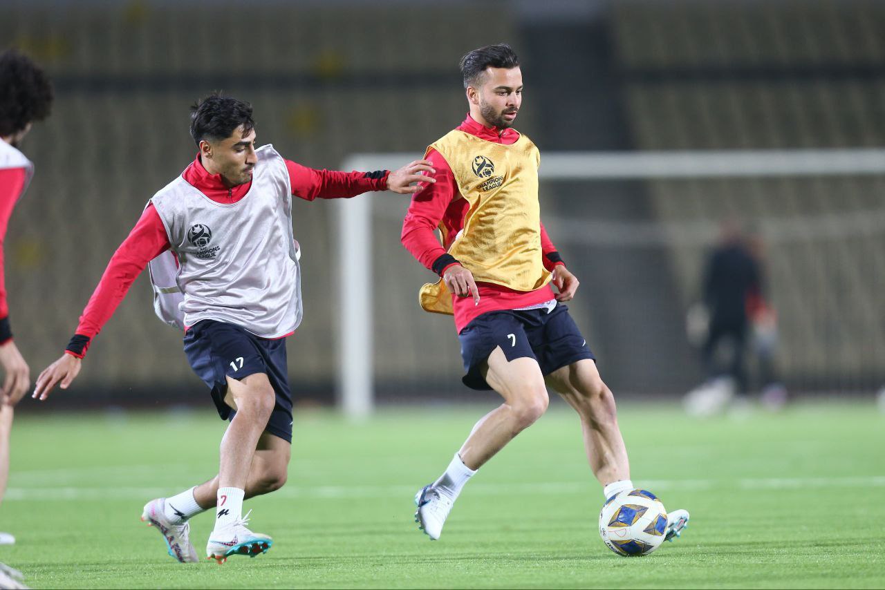 برگزاری نخستین تمرین پرسپولیس در تاجیکستان +تصاویر