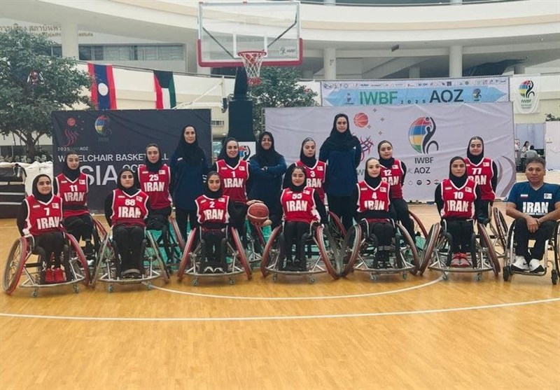 بسکتبال با ویلچر قهرمانی آسیا| برتری یک‌طرفه تیم بانوان در گام نخست