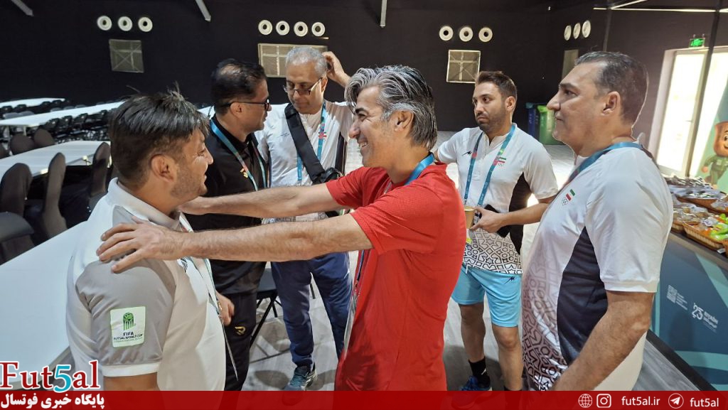 بگو و بخند کادر مدیریتی و فنی ایران و افغانستان علیه حواشی+ عکس