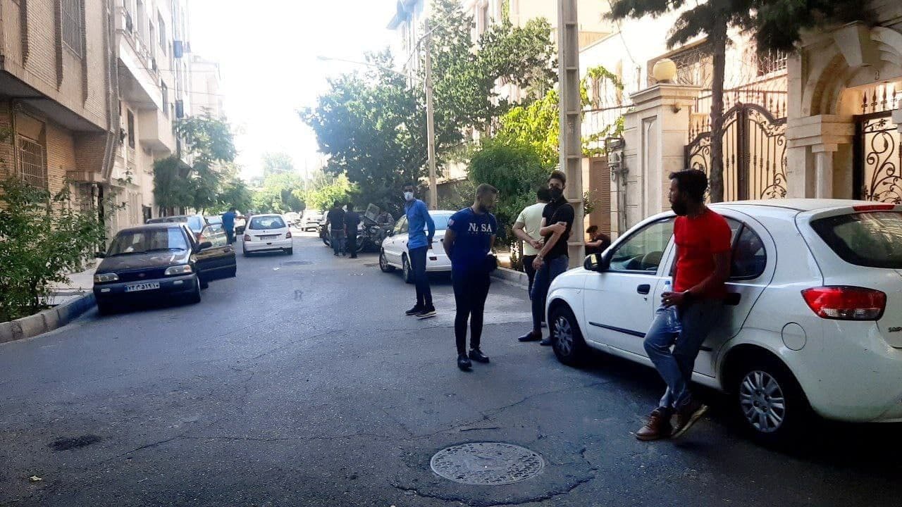 تجمع هواداران با حضور پلیس بهم خورد