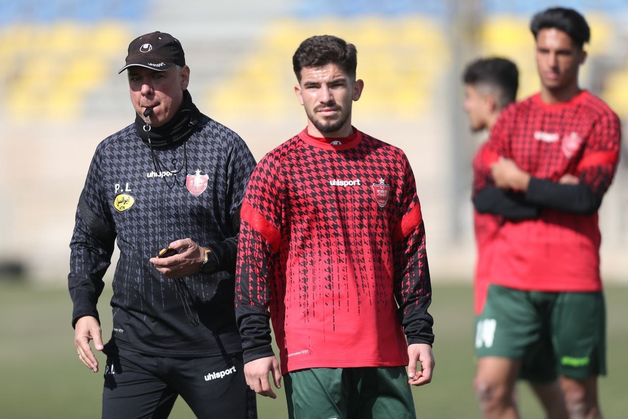 تمرین پرسپولیس با بازیکنان امید برگزار شد +تصاویر