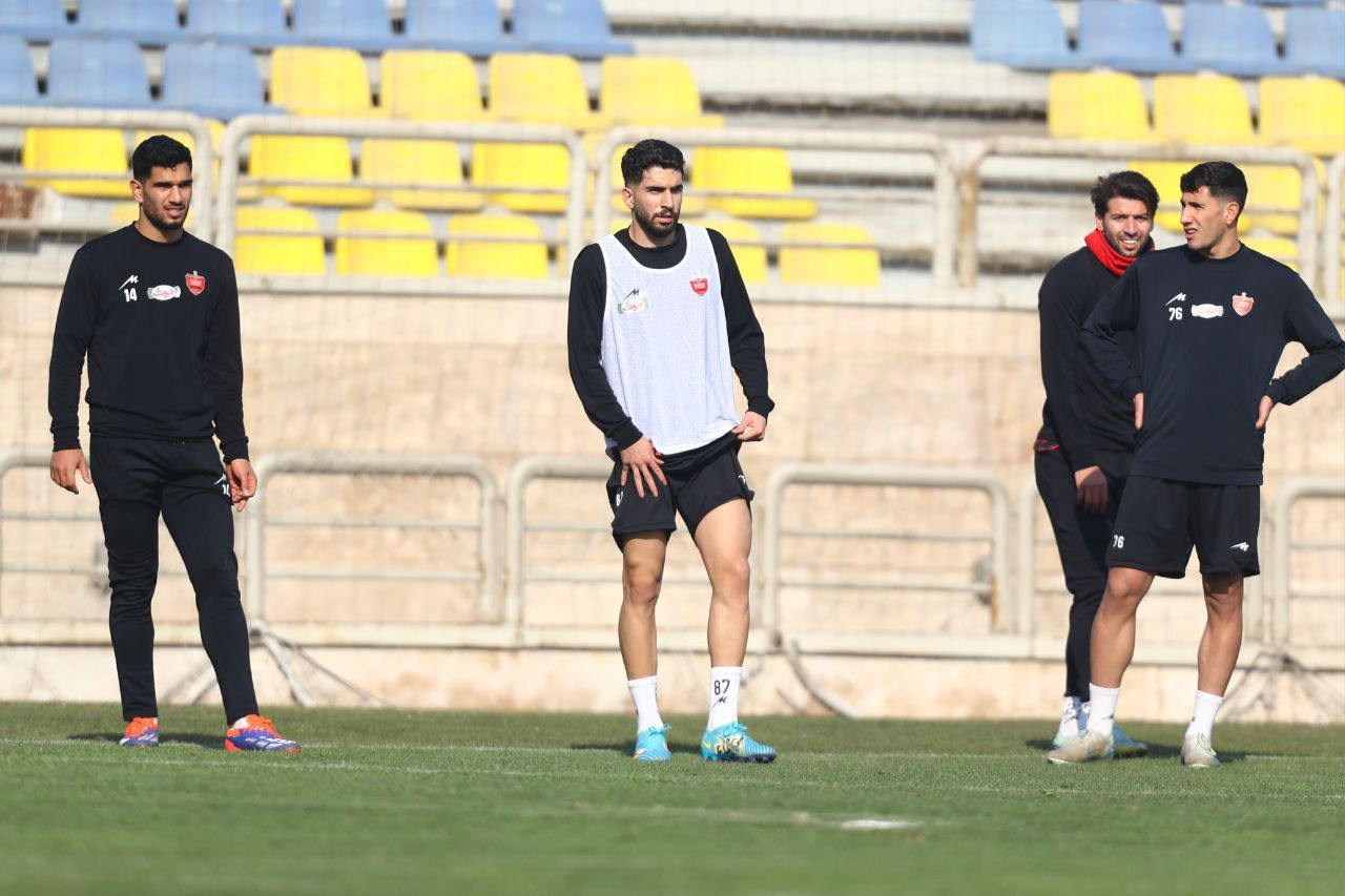 تمرین چهارشنبه پرسپولیس / بازگشت عالیشاه به تمرینات +تصاویر