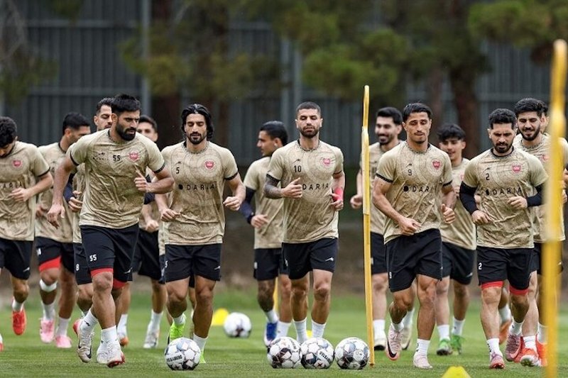 تمرینات پرسپولیس ادامه مییابد