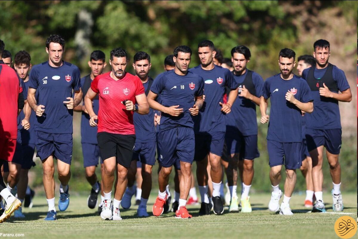 جانشین علیرضا بیرانوند با پرسپولیس تمرین کرد‍