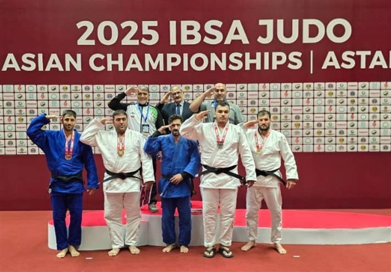 جودوی نابینایان قهرمانی آسیا | ۲ طلا، یک نقره و یک برنز برای ایران