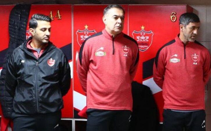 حضور خانبان در تمرین امروز پرسپولیس