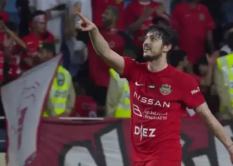 حضور سردار آزمون در اردوی پیش‌فصل شباب‌الاهلی
