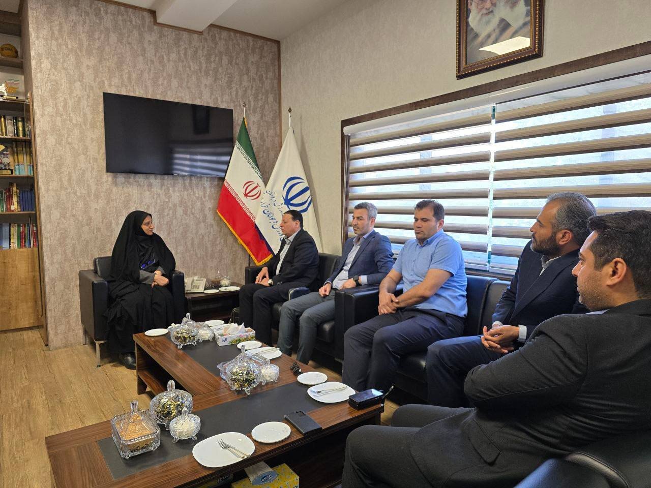 حضور مسئولان فدراسیون فوتبال درمشهد برای بازدید از ورزشگاه امام رضا(ع)