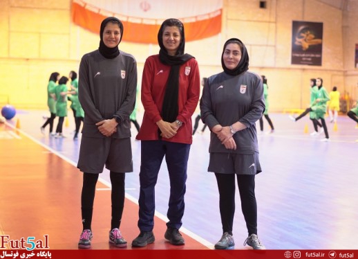 حضور مظفر در تمرینات تیم فوتسال دختران نوجوان /تمرکز ملی‌پوشان بر تاکتیک‌های گروهی در فاز حمله