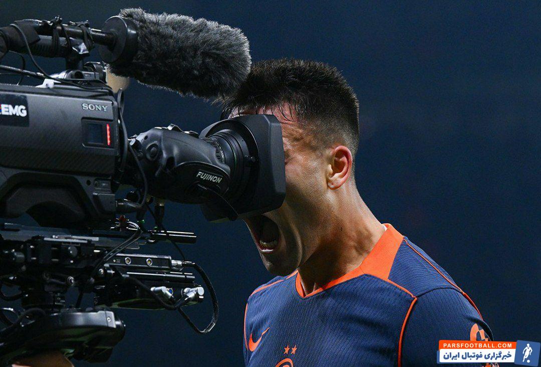 حمایت لائوتارو مارتنیز مهاجم اینتر از ستاره پاری سن ژرمن + عکس