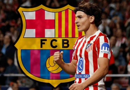 خولیان آلوارس، هدف اصلی بارسلونا برای جانشینی لواندوفسکی خولیان آلوارس، هدف اصلی بارسلونا برای جانشینی لواندوفسکی