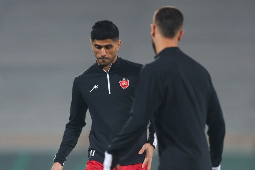 دانیال به تمرین پرسپولیس برگشت