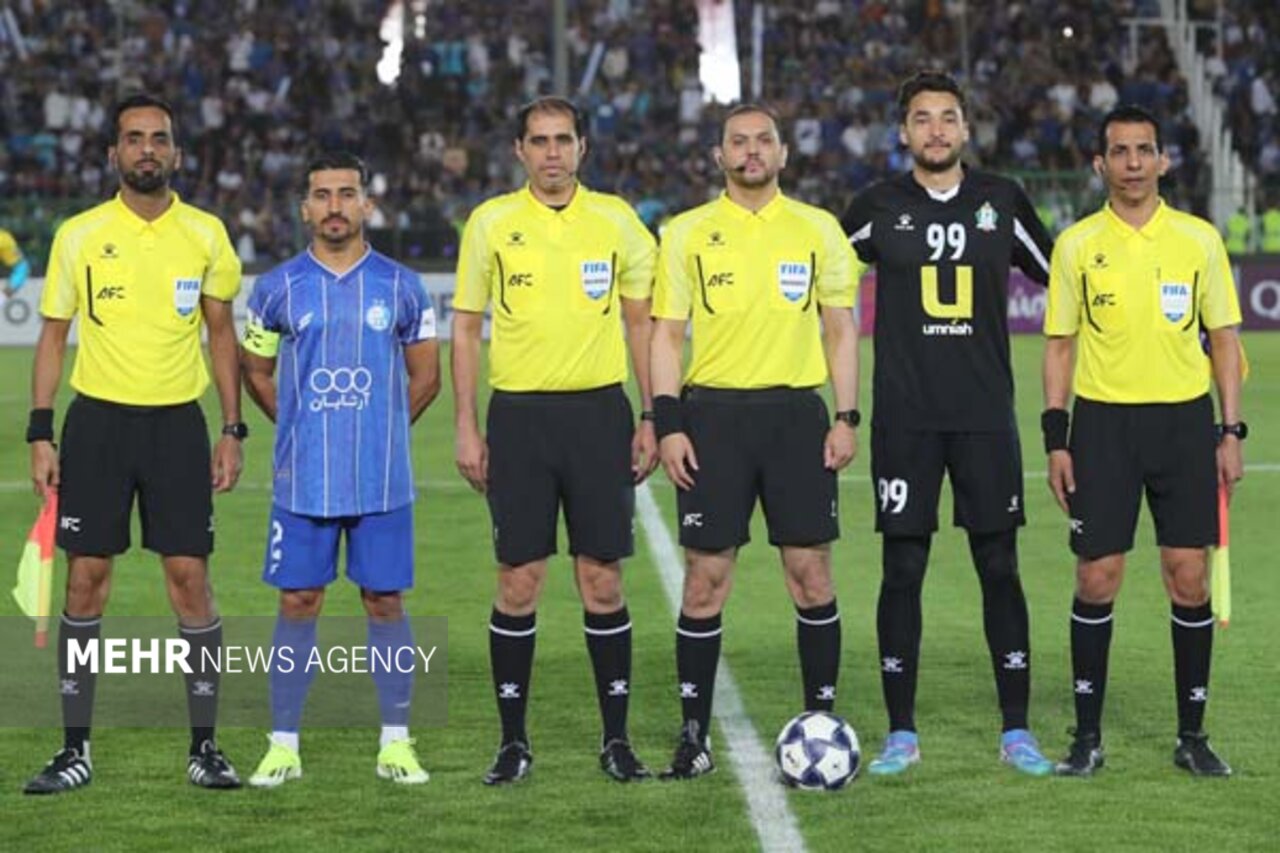 داوران سنگالی برای بازی برگشت استقلال و الوحدات اردن