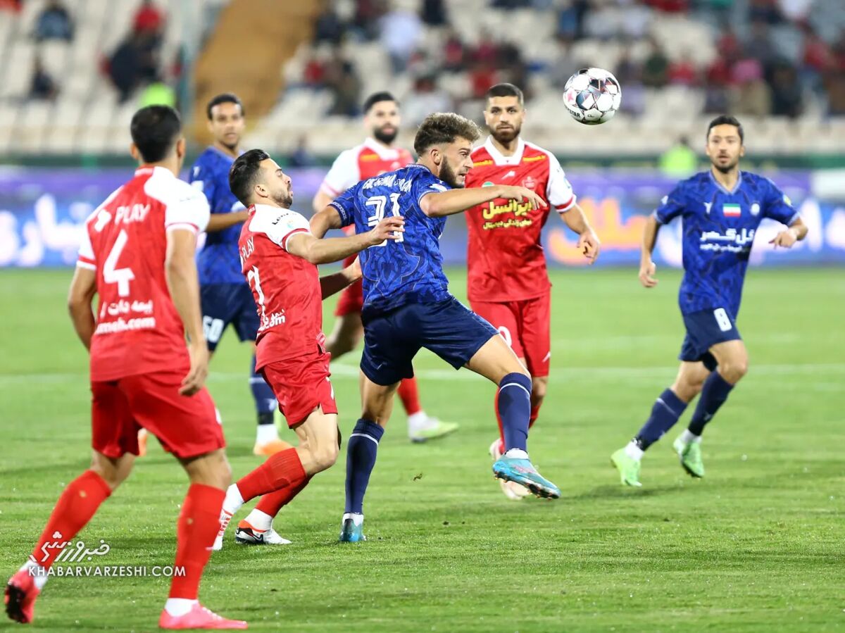 دست بالای پرسپولیس مقابل گل گهر