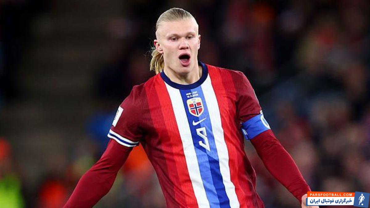 دست و دلبازی هالند برای هم تیم هایش در نروژ + عکس