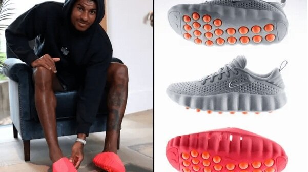 دمپایی‌هایی که تمرکز فوتبالیست‌ها را بالا می‌برد