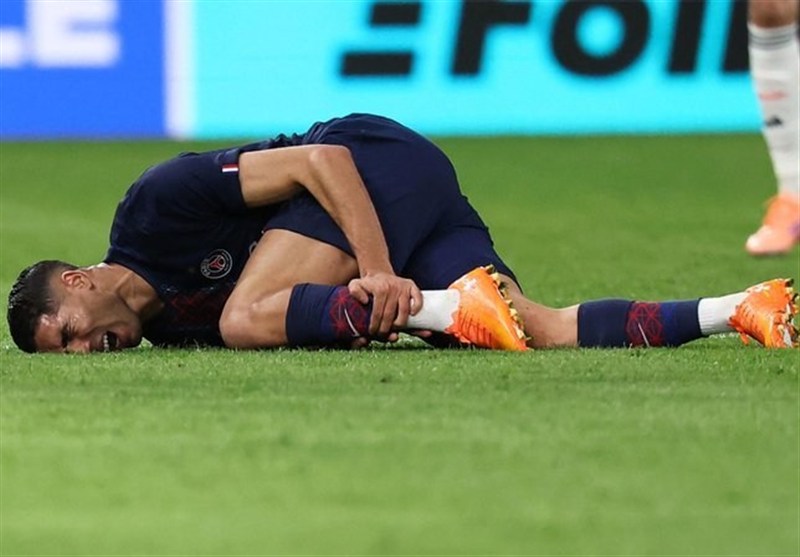 دوری ۳ تا ۶ هفته‌ای حکیمی از میادین فوتبال