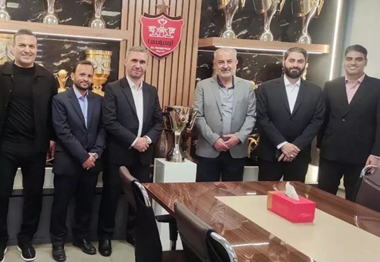 دیدار مدیر عامل پرسپولیس با شهردار منطقه ۵