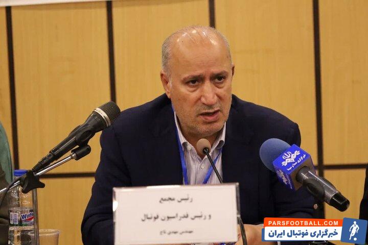 دیدار یک نماینده مجلس با مهدی تاج پیش از اعزام تیم ملی به جام جهانی
