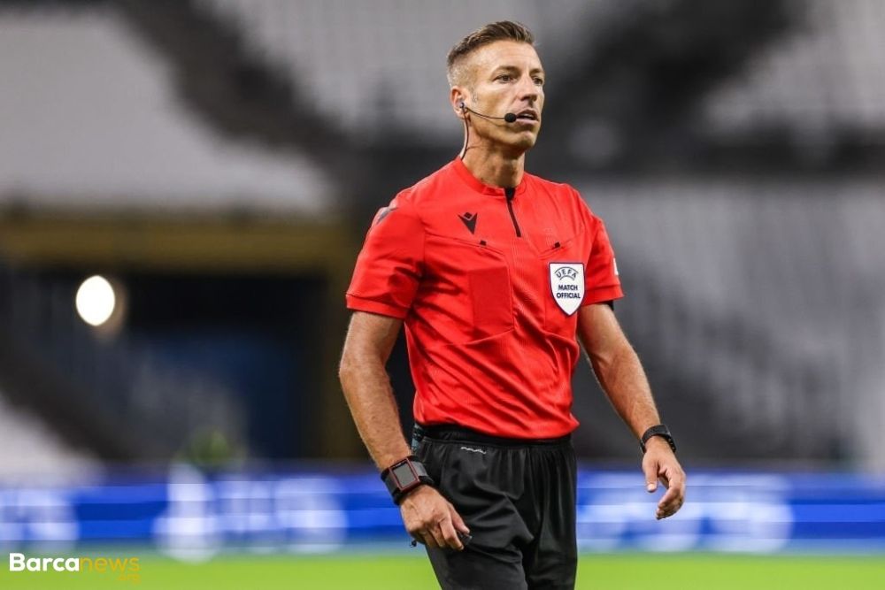 رسمی: داور بازی بارسلونا و فرانکفورت انتخاب شد+ سابقه