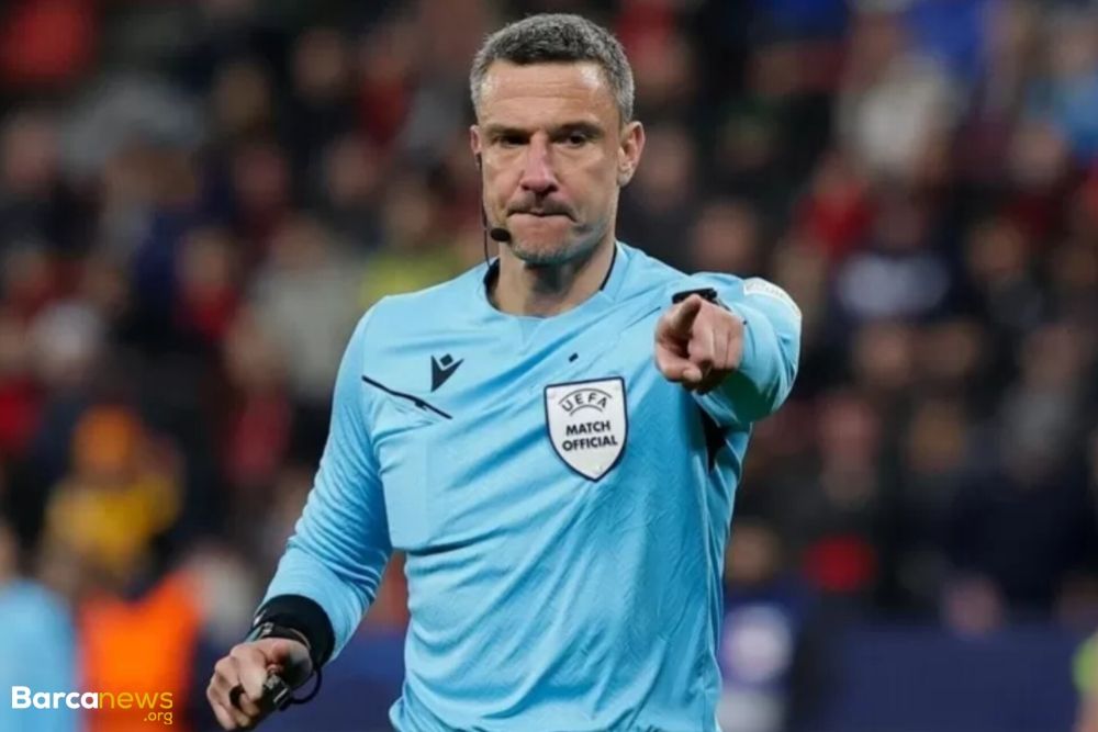 رسمی: یوفا داور بازی چلسی و بارسلونا را مشخص کرد! +سابقه قضاوت