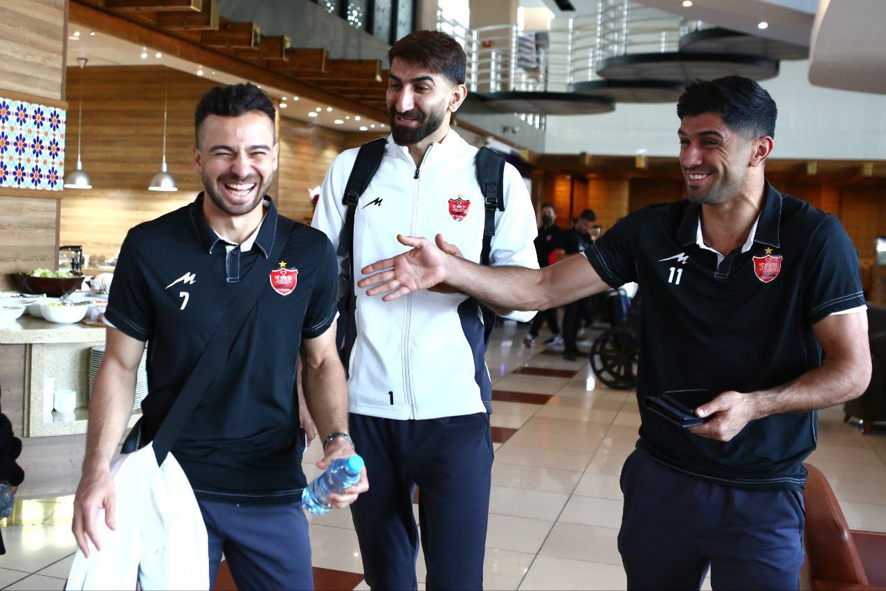 روادید اعضای کاروان فوتبال پرسپولیس، کامل شد