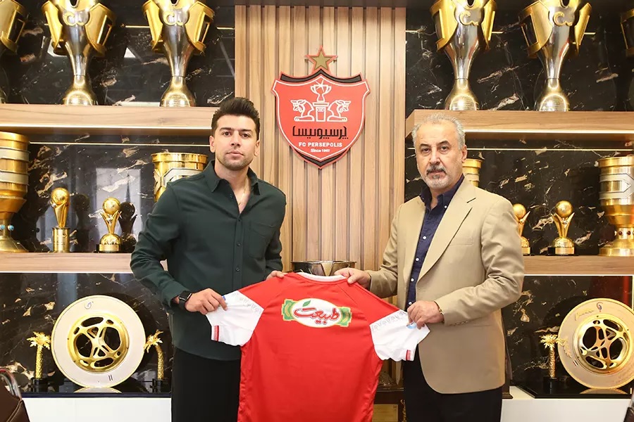 سعید مهری رسماً به پرسپولیس پیوست +عکس