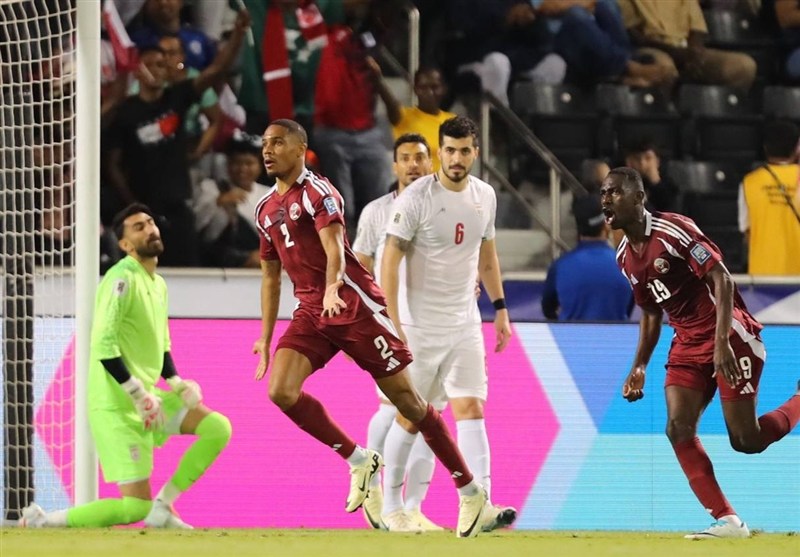شکست ایرانِ ۱۰ نفره برابر قطر/ اخراج بدموقع کار را خراب کرد