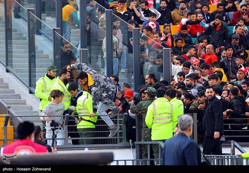 صدمات ورزشگاه آزادی بعد از دیدار پرسپولیس ـ تراکتور