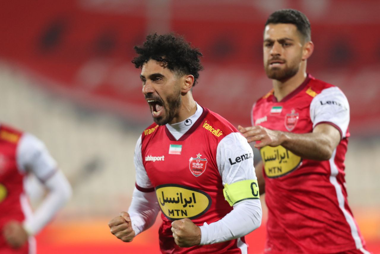 طلسم شکست، کاپیتان پرسپولیس ۲۲ گله شد