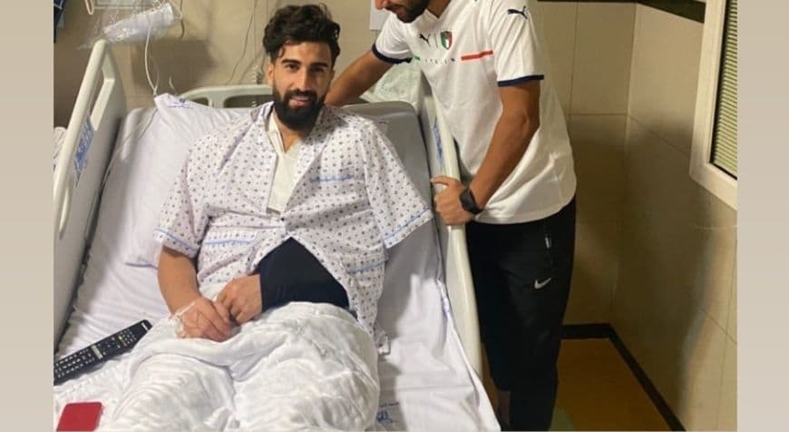 عمل جراحی کتف علی شجاعی با موفقیت انجام شد